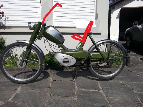 So sollte es aussehen : <br />Ps: nicht mein Mofa.